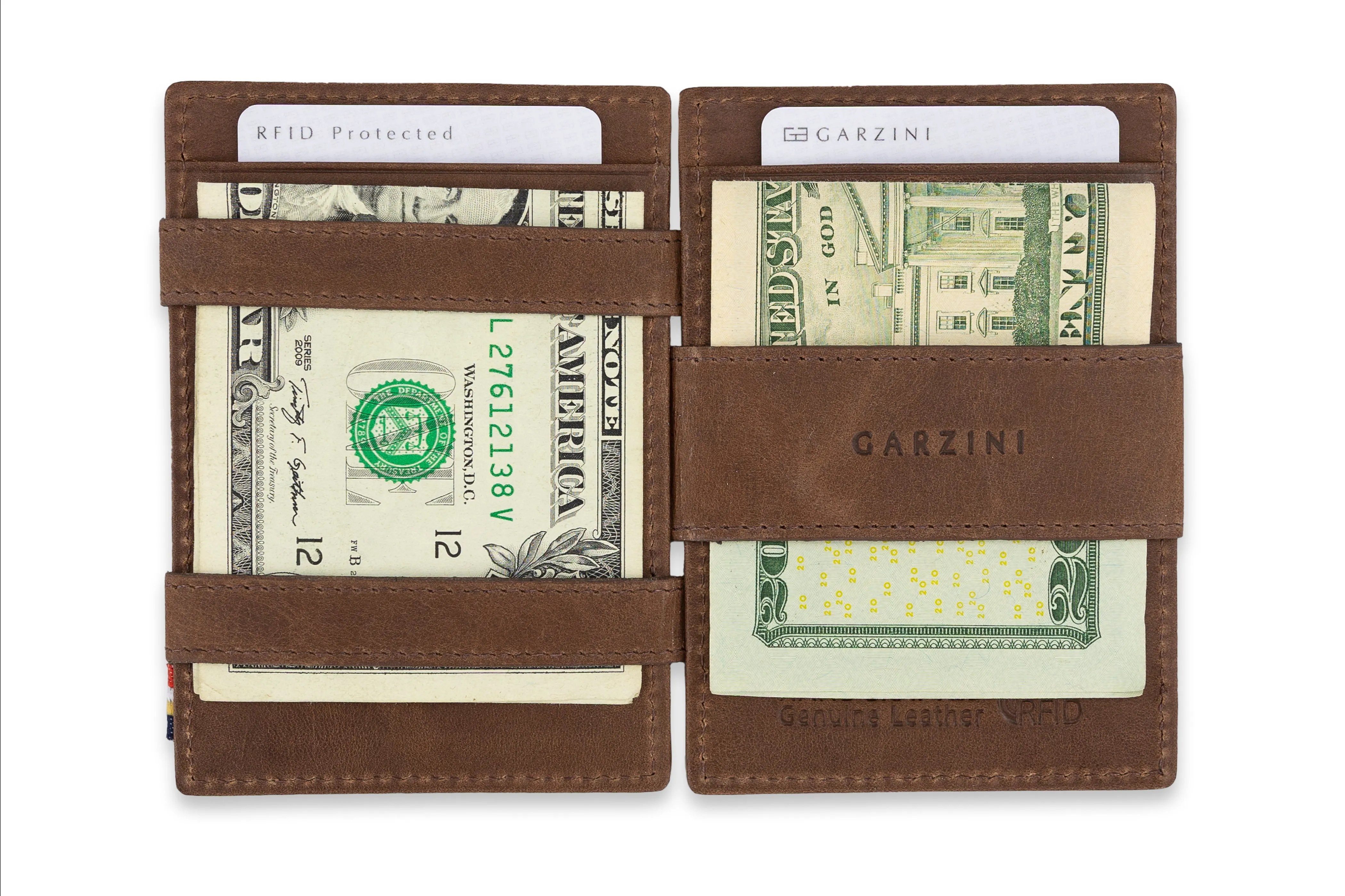 Garzini Essenziale Magic AirTag Wallet Vintage