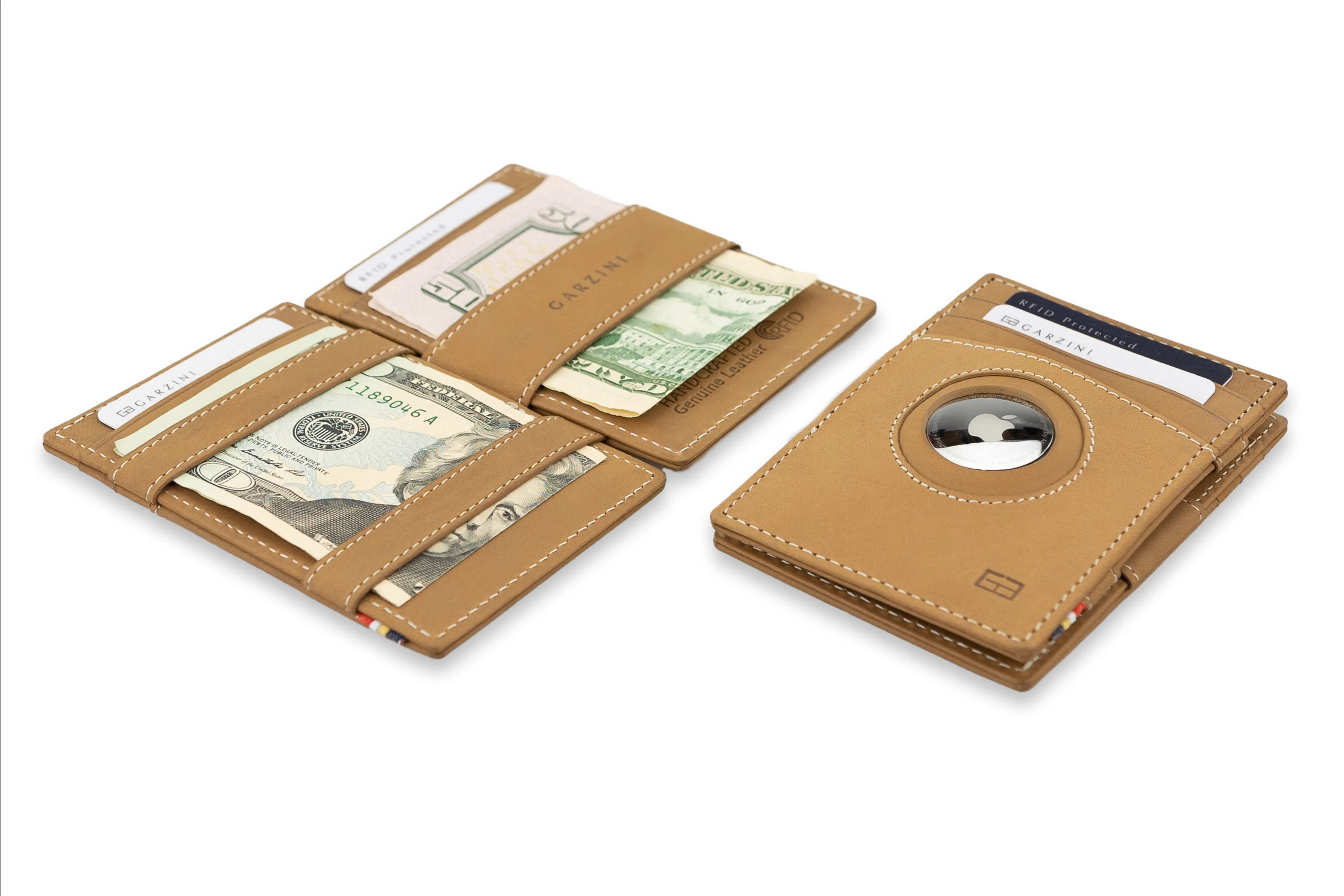 Garzini Essenziale Magic AirTag Wallet Vintage
