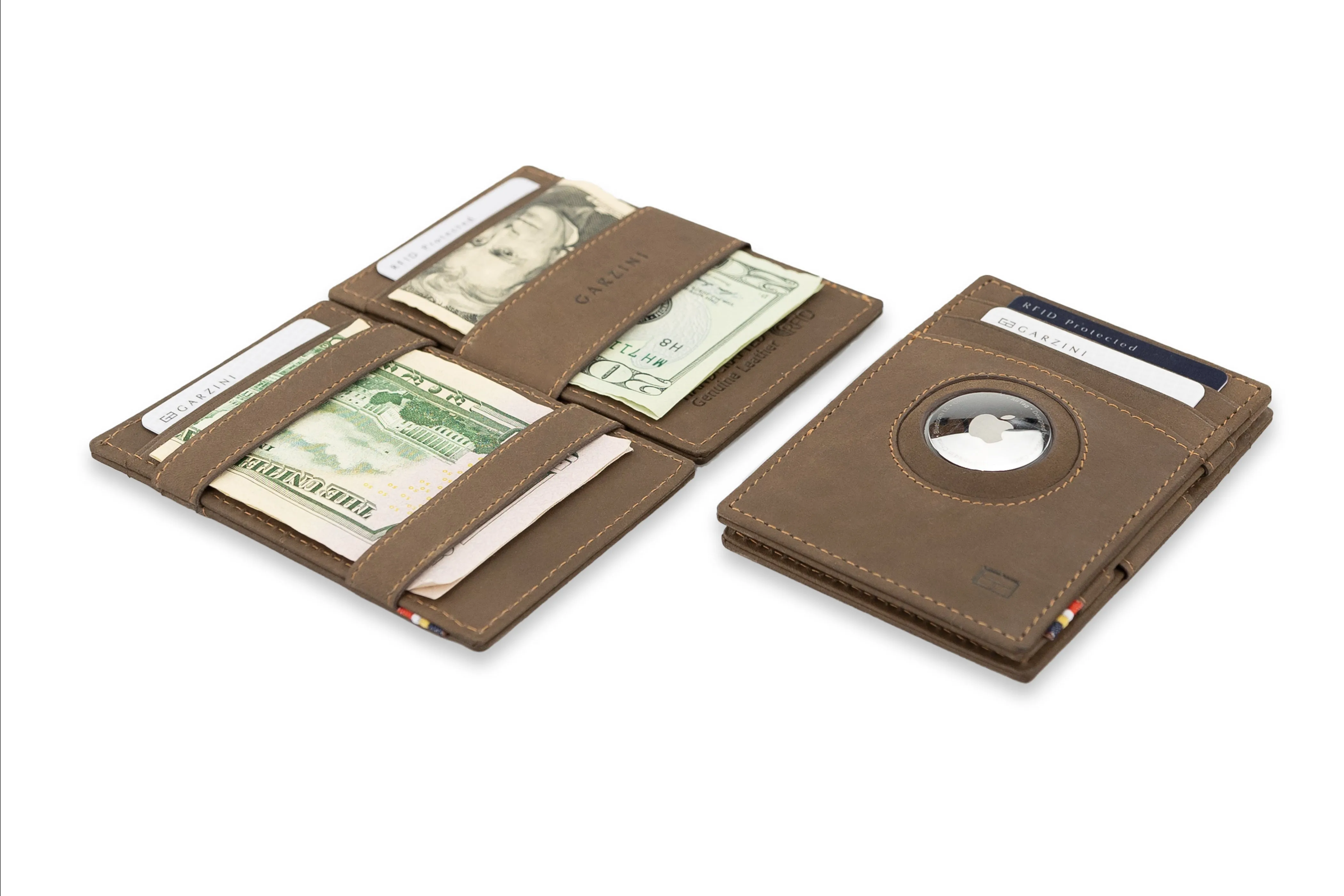 Garzini Essenziale Magic AirTag Wallet Vintage