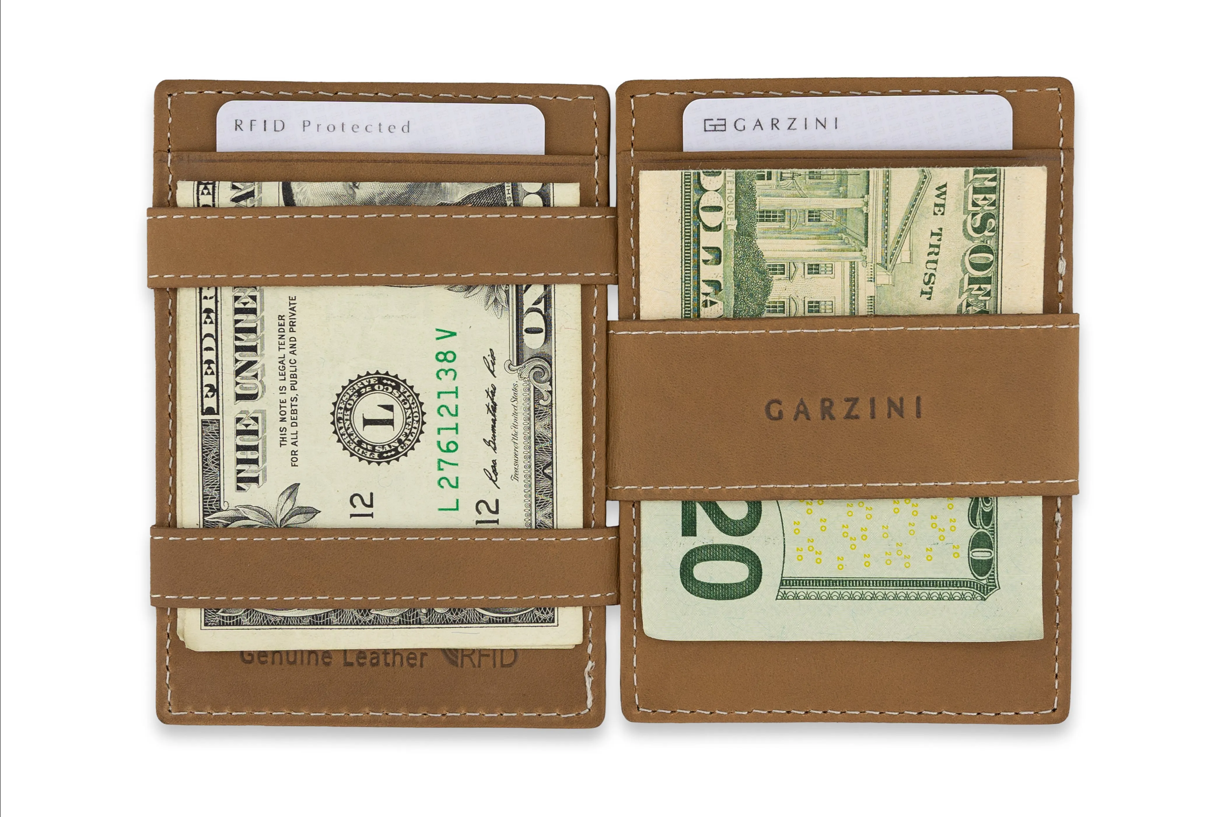 Garzini Essenziale Magic AirTag Wallet Vintage