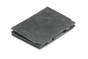 Garzini RFID Leather Magic Coin Wallet Brushed