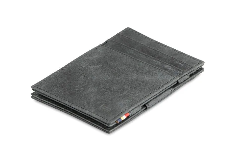 Garzini RFID Leather Magic Wallet Brushed