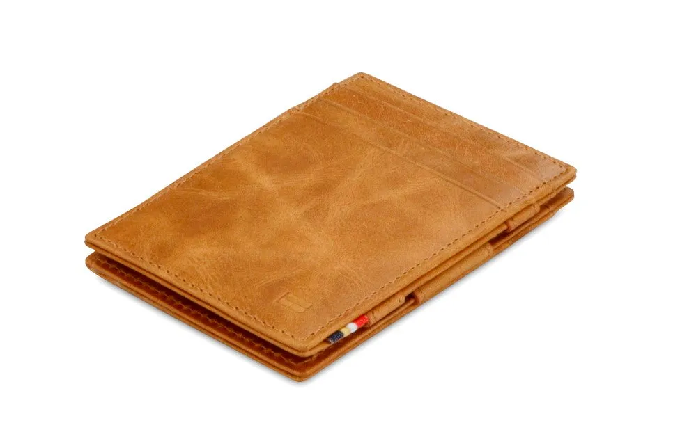 Garzini RFID Leather Magic Wallet Brushed