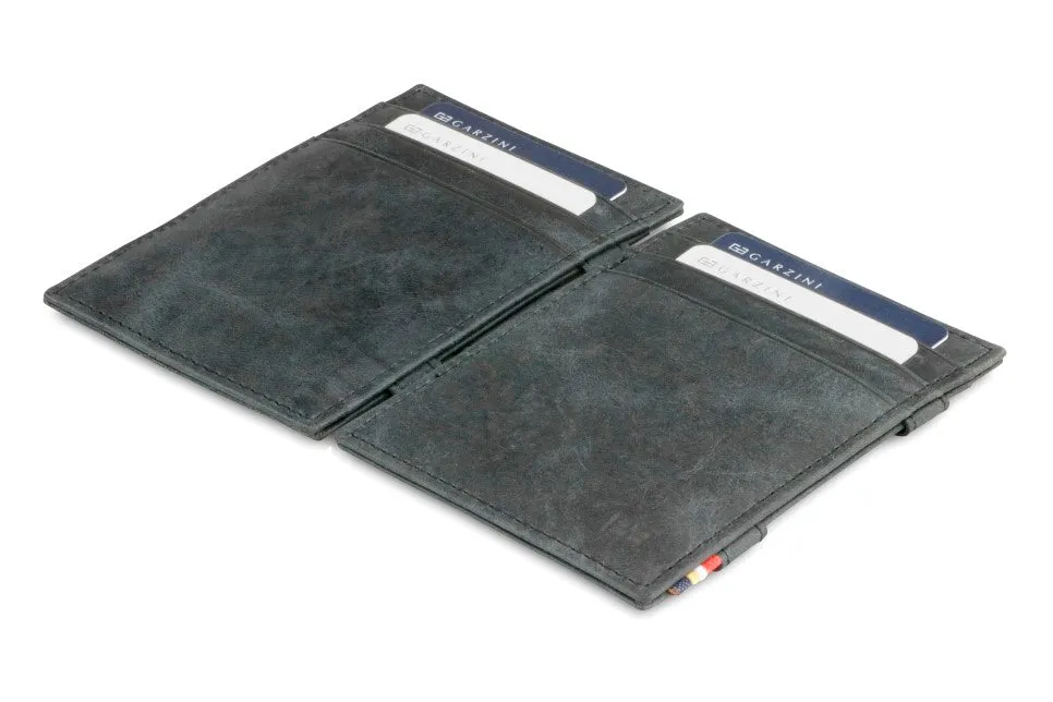 Garzini RFID Leather Magic Wallet Brushed