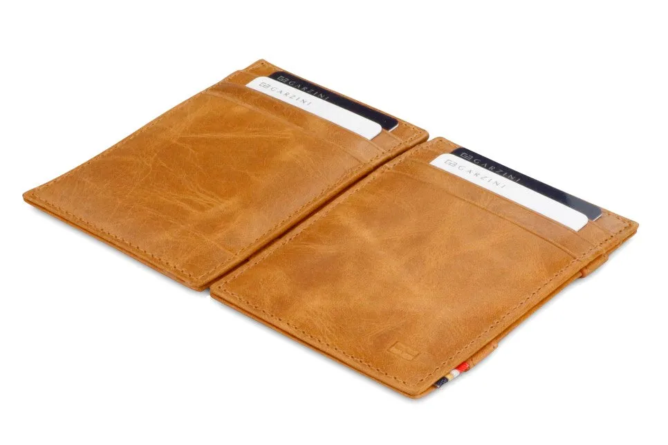 Garzini RFID Leather Magic Wallet Brushed