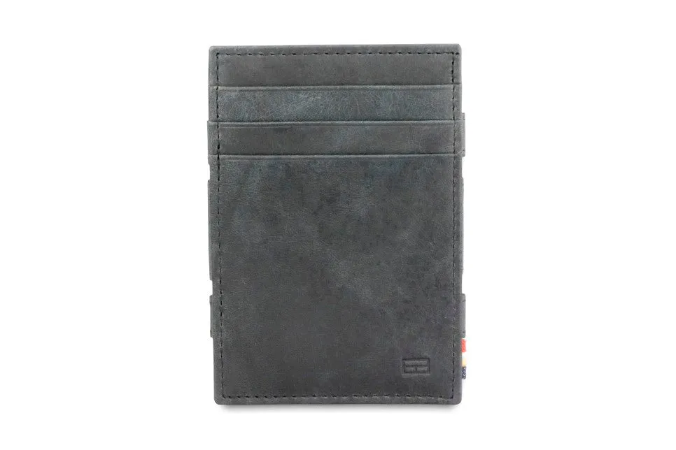 Garzini RFID Leather Magic Wallet Brushed