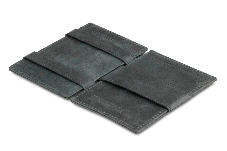 Garzini RFID Leather Magic Wallet Brushed