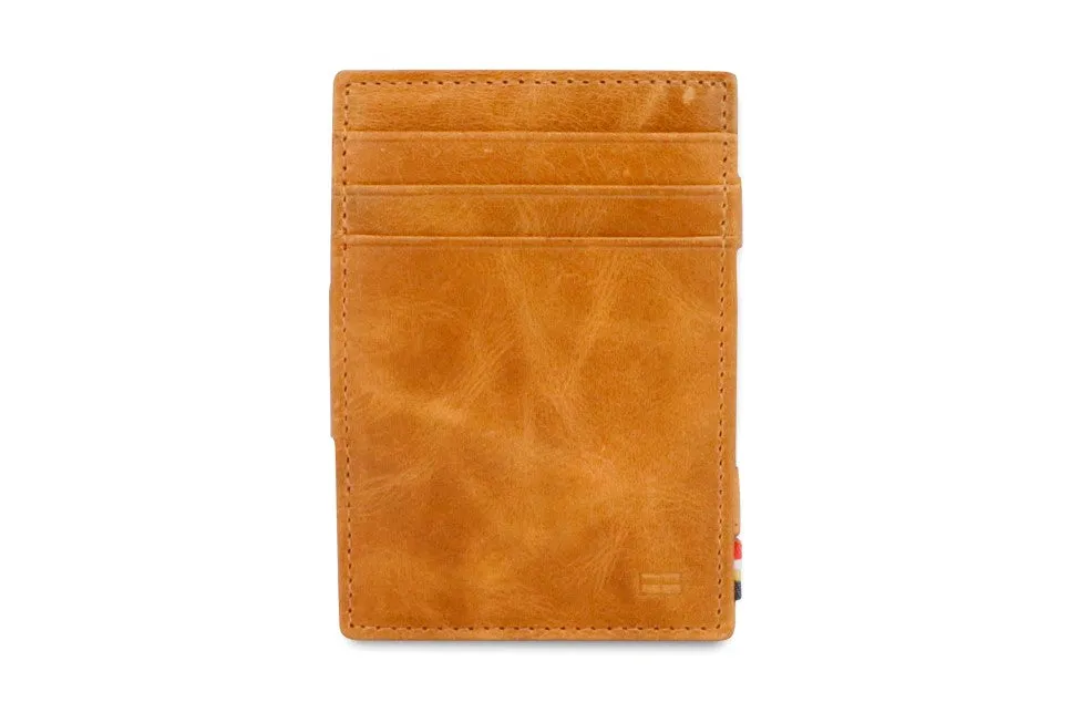 Garzini RFID Leather Magic Wallet Brushed