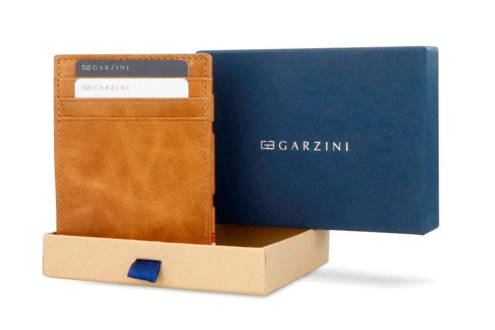 Garzini RFID Leather Magic Wallet Brushed