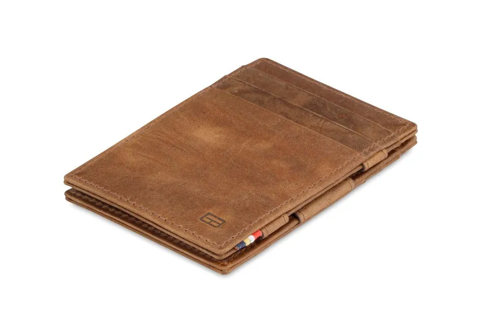 Garzini RFID Leather Magic Wallet Brushed