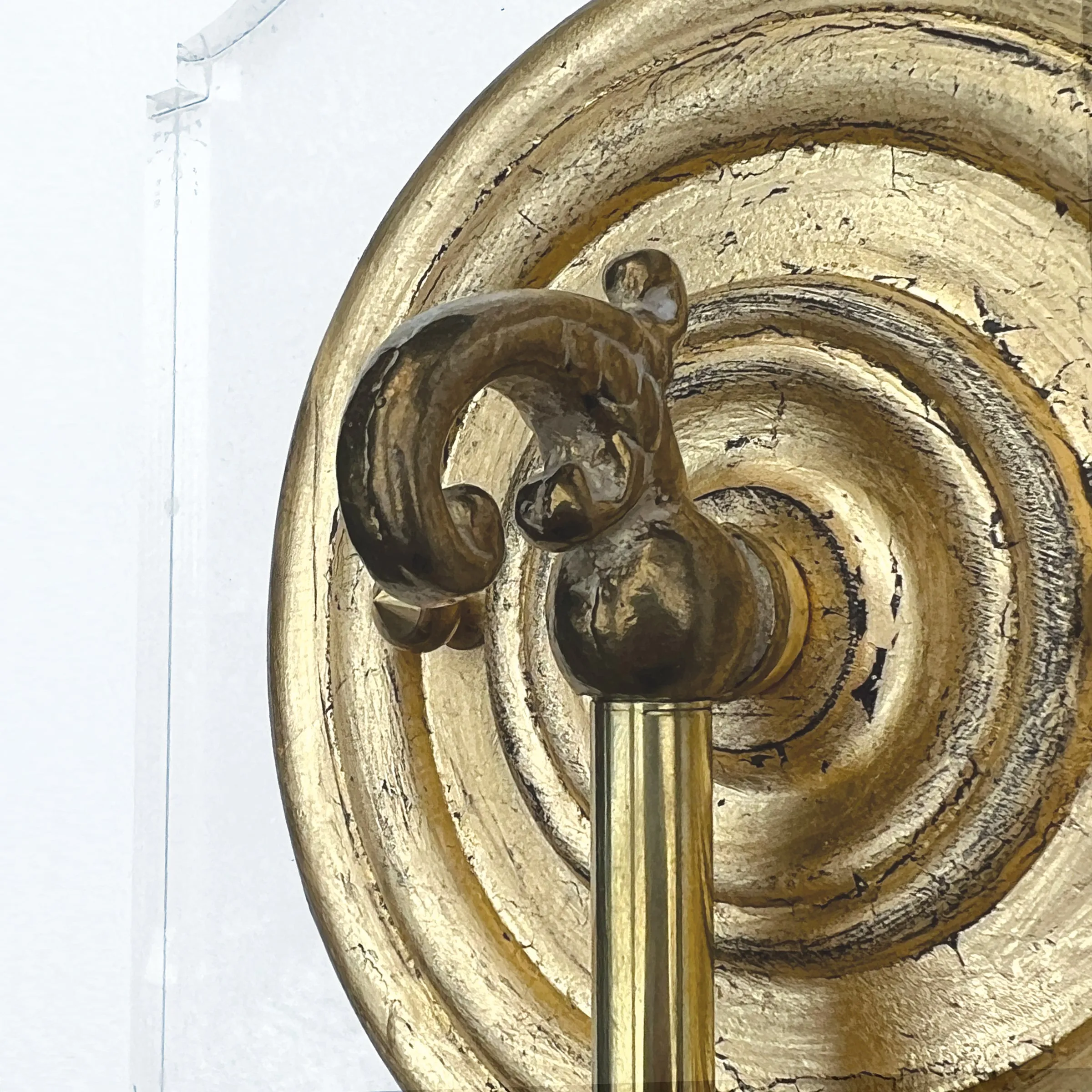 Georgian Clear Acrylic Sconce