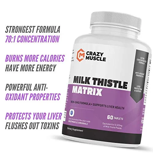 Get Bigger with Milk Thistle, Creatine and Test 1 Boost