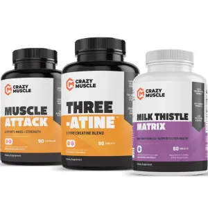 Get Stronger with Milk Thistle, Creatine and Muscle Attack