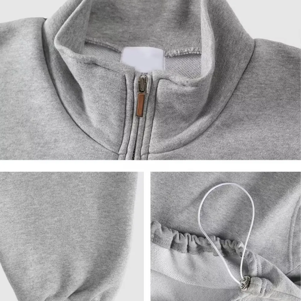 Gray Versatile Sweatshirt