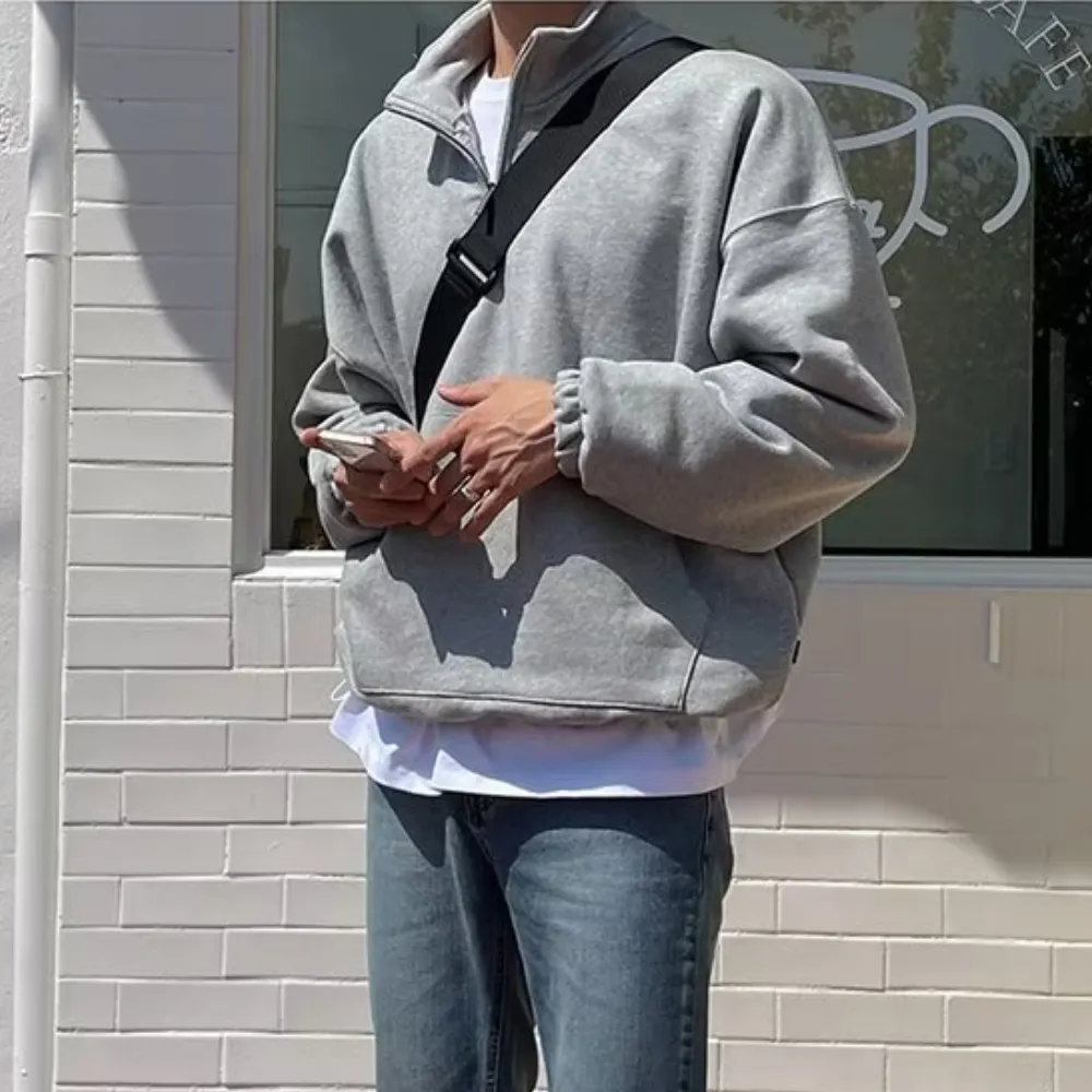 Gray Versatile Sweatshirt