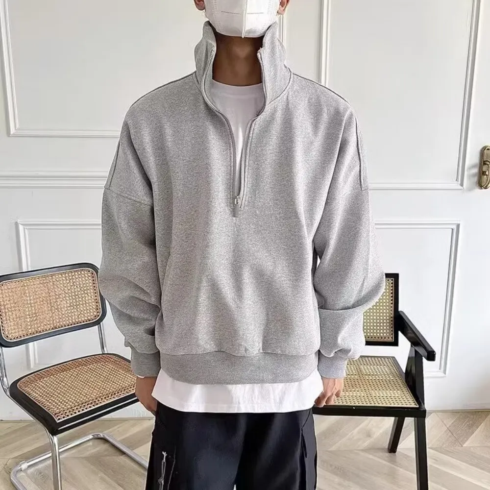 Gray Versatile Sweatshirt