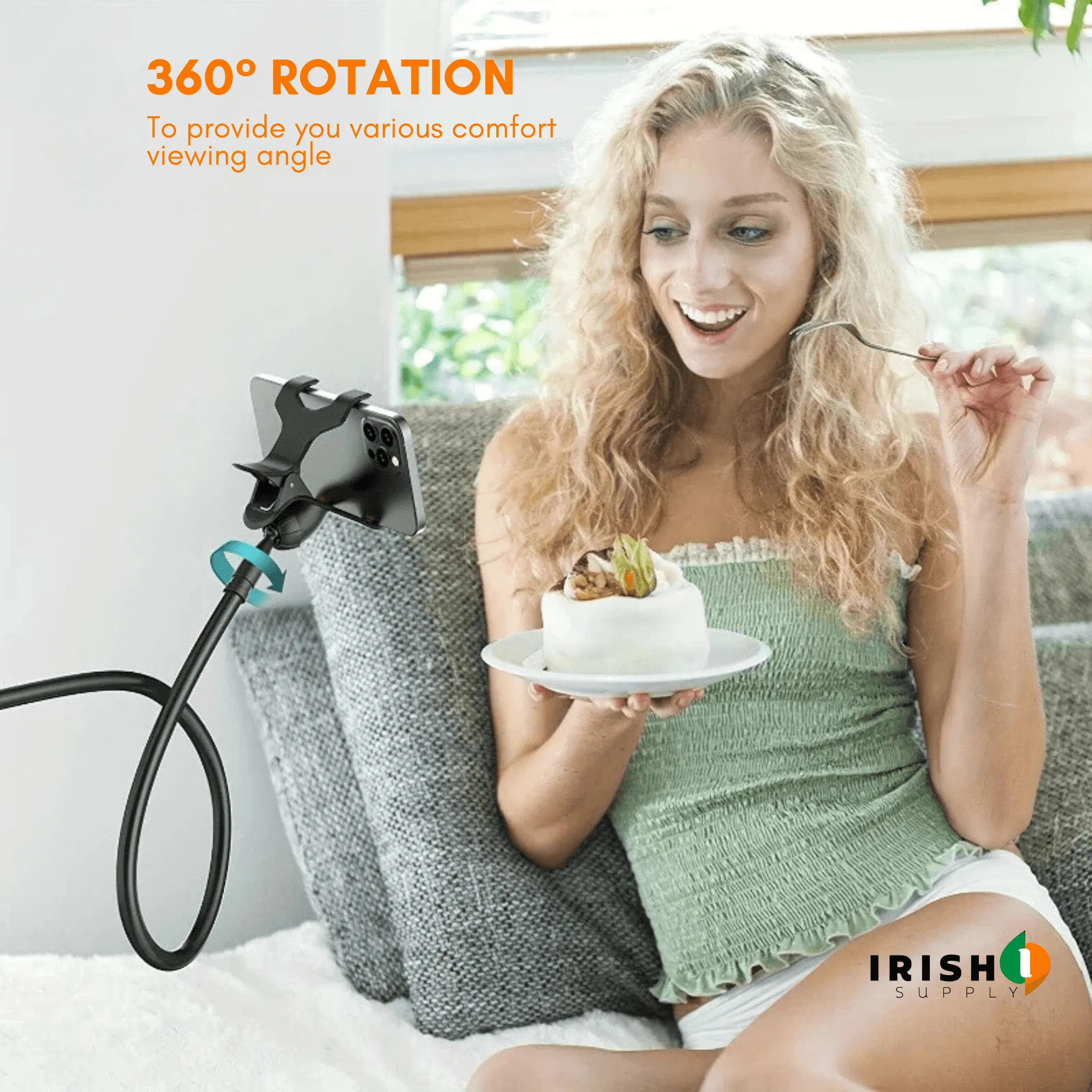 GRIPMATE Versatile Gooseneck Phone Mount