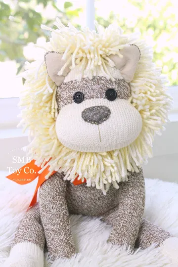 Handcrafted 18" Lion Doll
