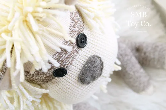 Handcrafted 18" Lion Doll