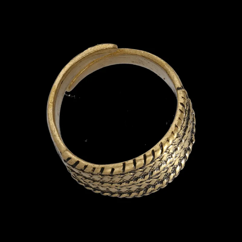 Handcrafted Gotland Ring Bronze