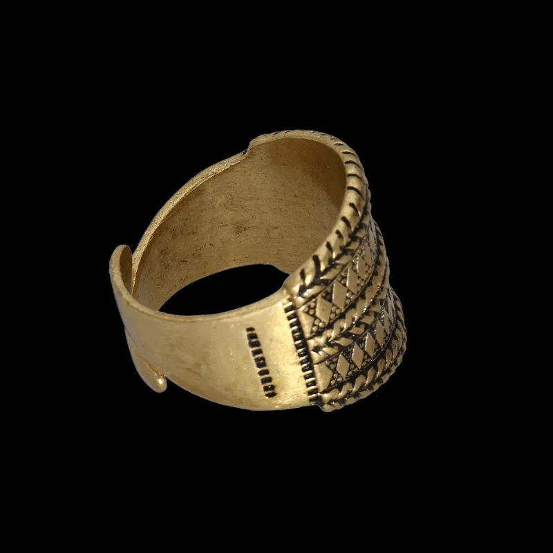 Handcrafted Gotland Ring Bronze