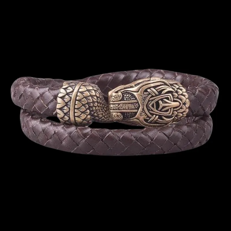 Handcrafted Long Dragon Hook Bracelet