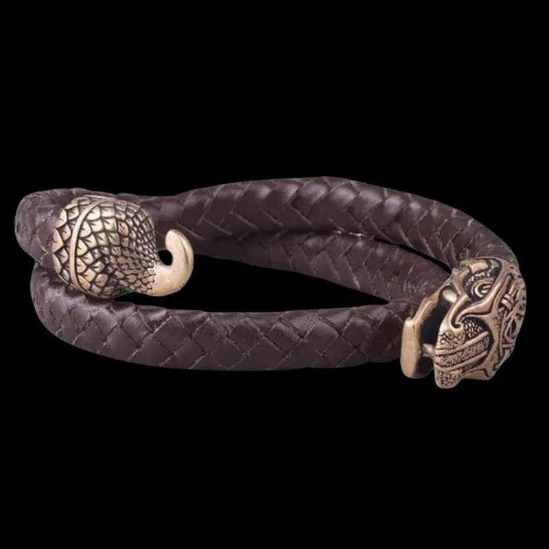 Handcrafted Long Dragon Hook Bracelet