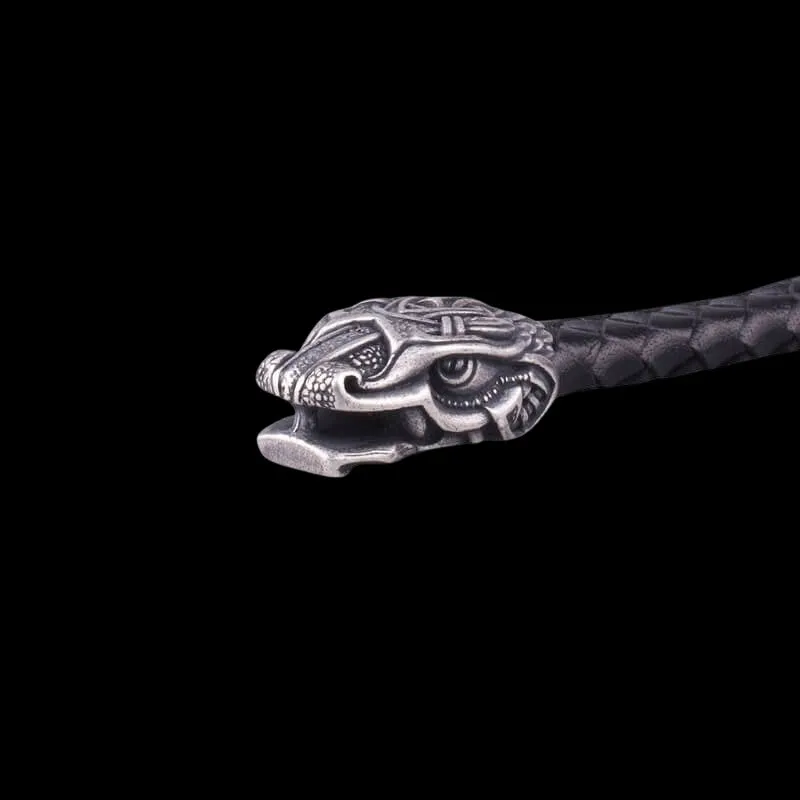 Handcrafted Long Dragon Hook Bracelet