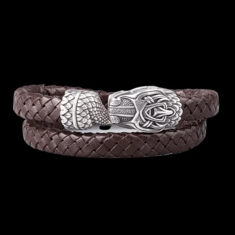 Handcrafted Long Dragon Hook Bracelet
