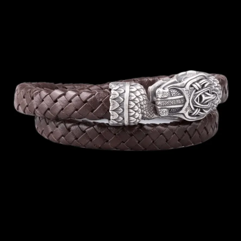 Handcrafted Long Dragon Hook Bracelet