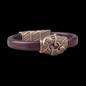 Handcrafted Odin's Raven Hook Bracelet