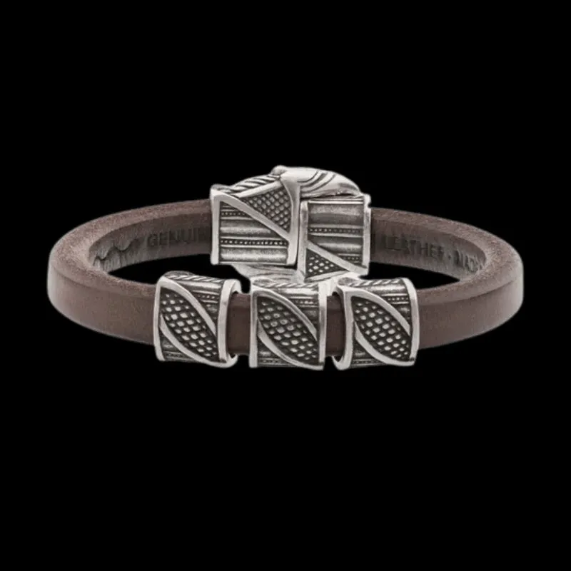 Handcrafted Odin's Raven Hook Bracelet