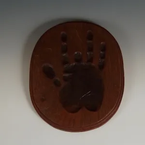 Handcrafted Wood Carving - Jerry's Hand