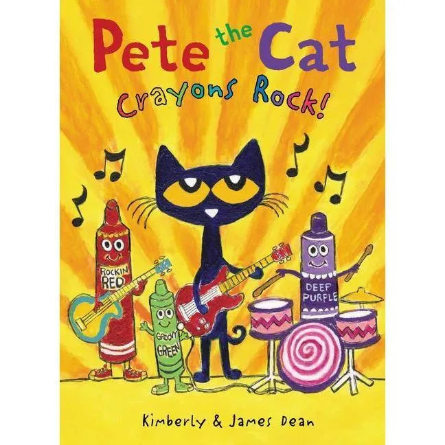 Harper Collins: Pete the Cat: Crayons Rock! (Hardcover Book)