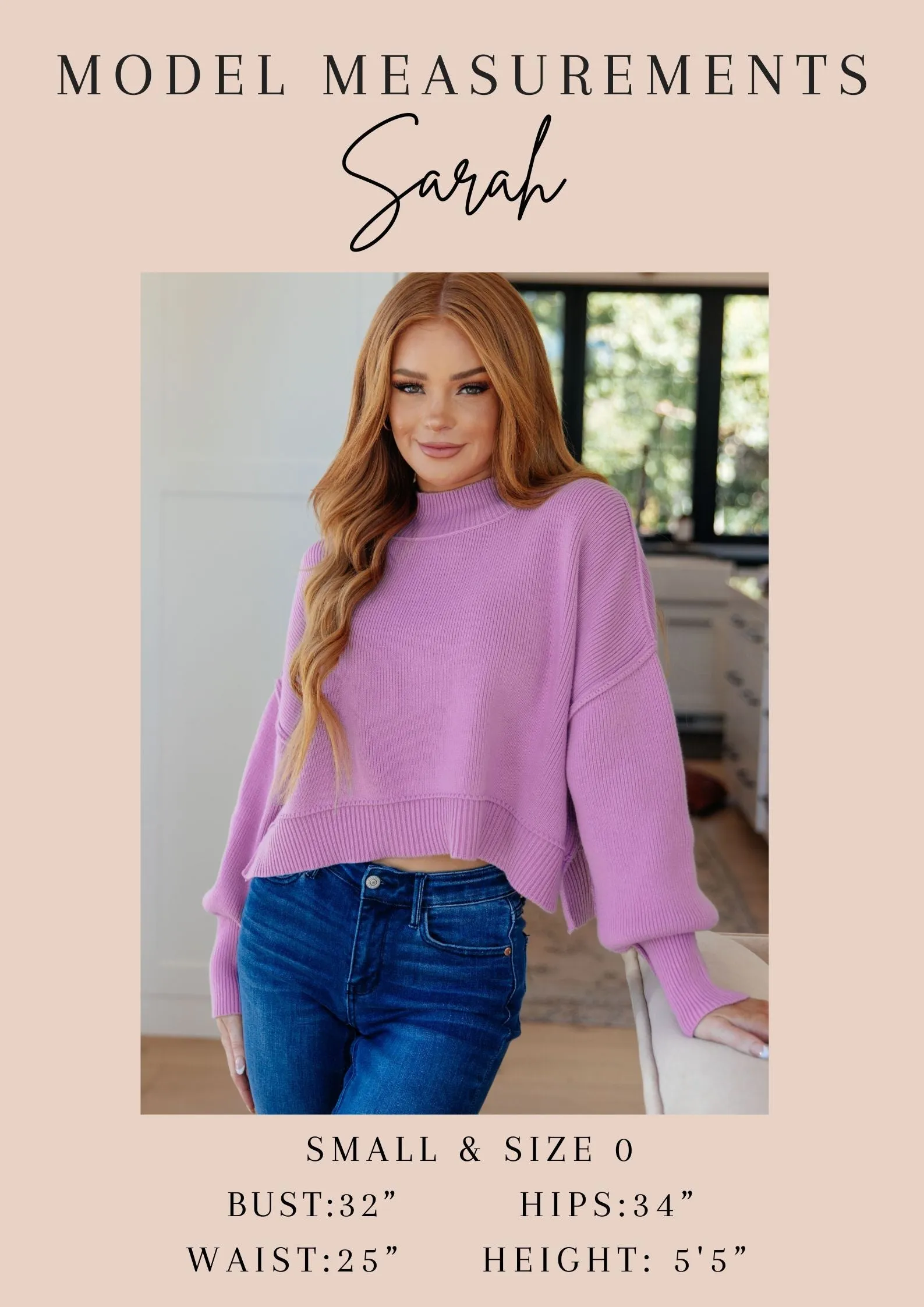 Hazel Blues® |  Hole In One Sheer Pointelle Knit Sweater