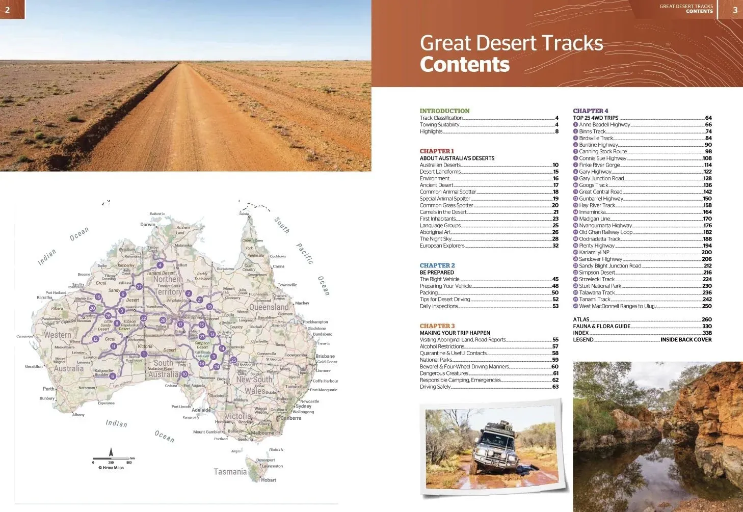 Hema Great Desert Tracks Atlas and Guide
