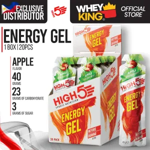 HIGH5 Energy Gels - 1 Box 20 Pcs