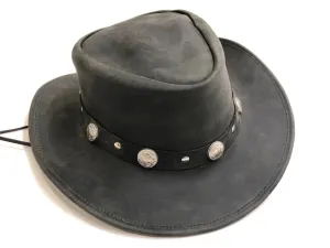 HL80133 AUSSIE SOFT LEATHER HAT