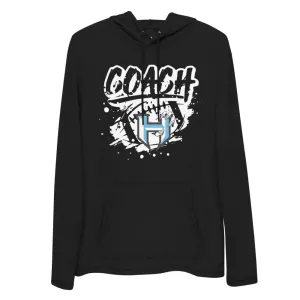 Hoodie ~ Jr Hawks Coach Unisex Lightweight