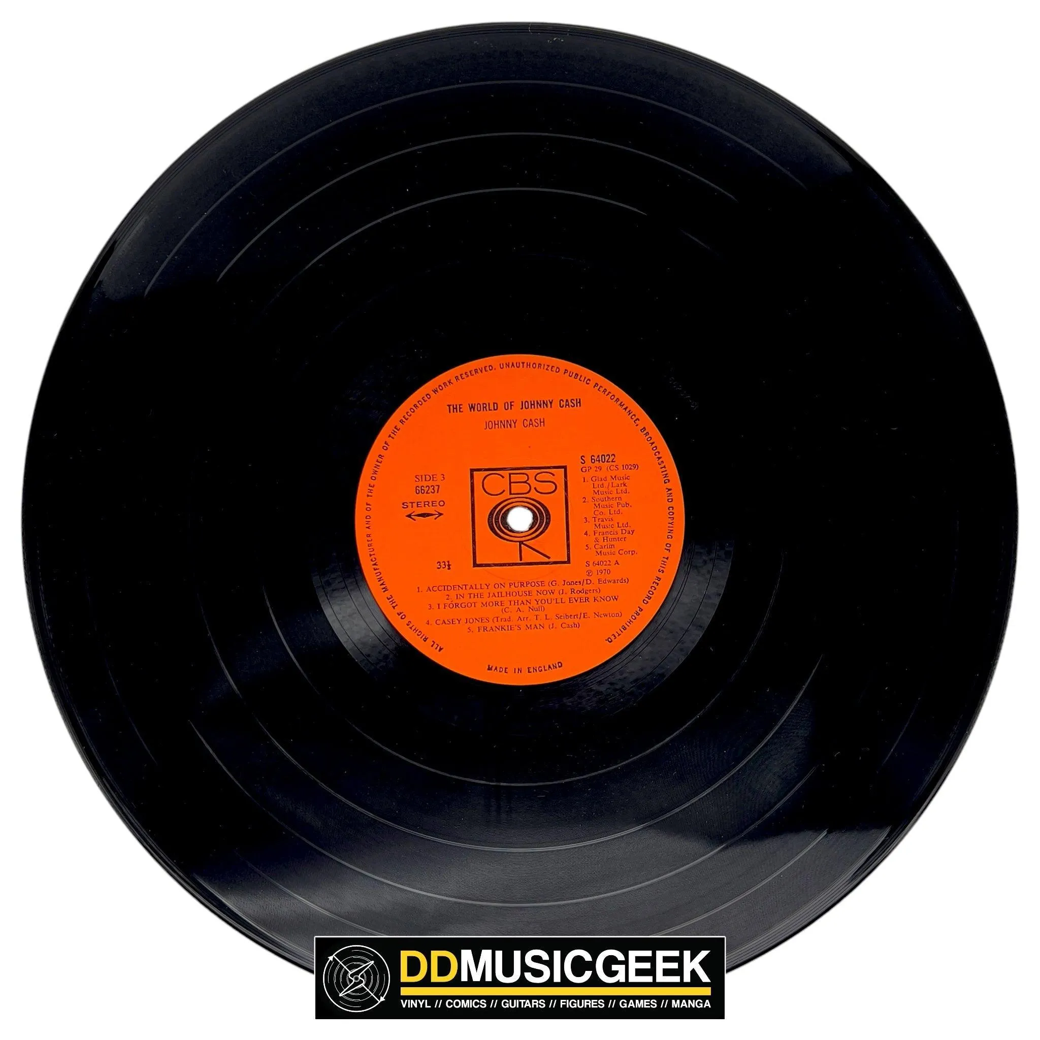 Johnny Cash: The World Of Johnny Cash (2xLP, Comp)