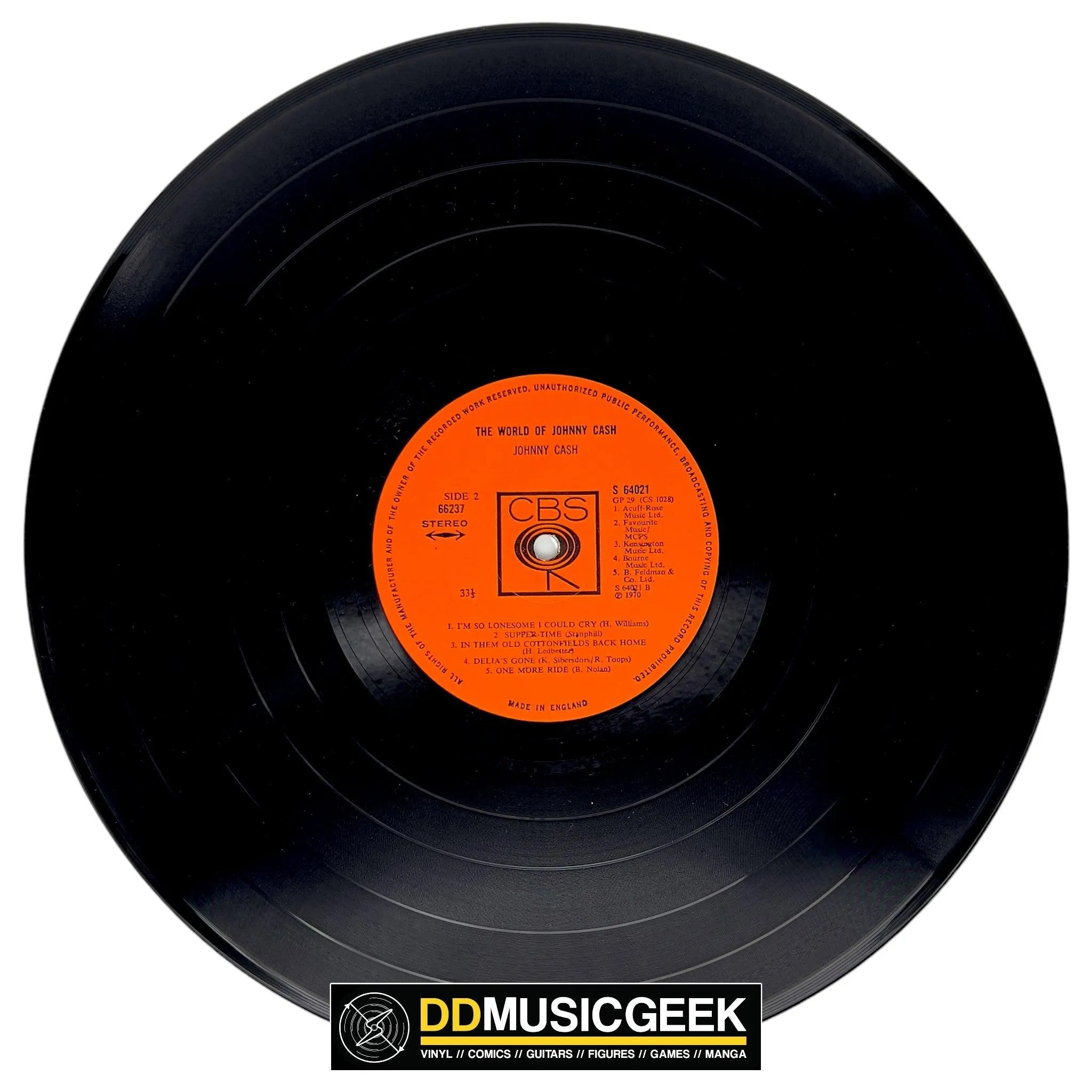 Johnny Cash: The World Of Johnny Cash (2xLP, Comp)