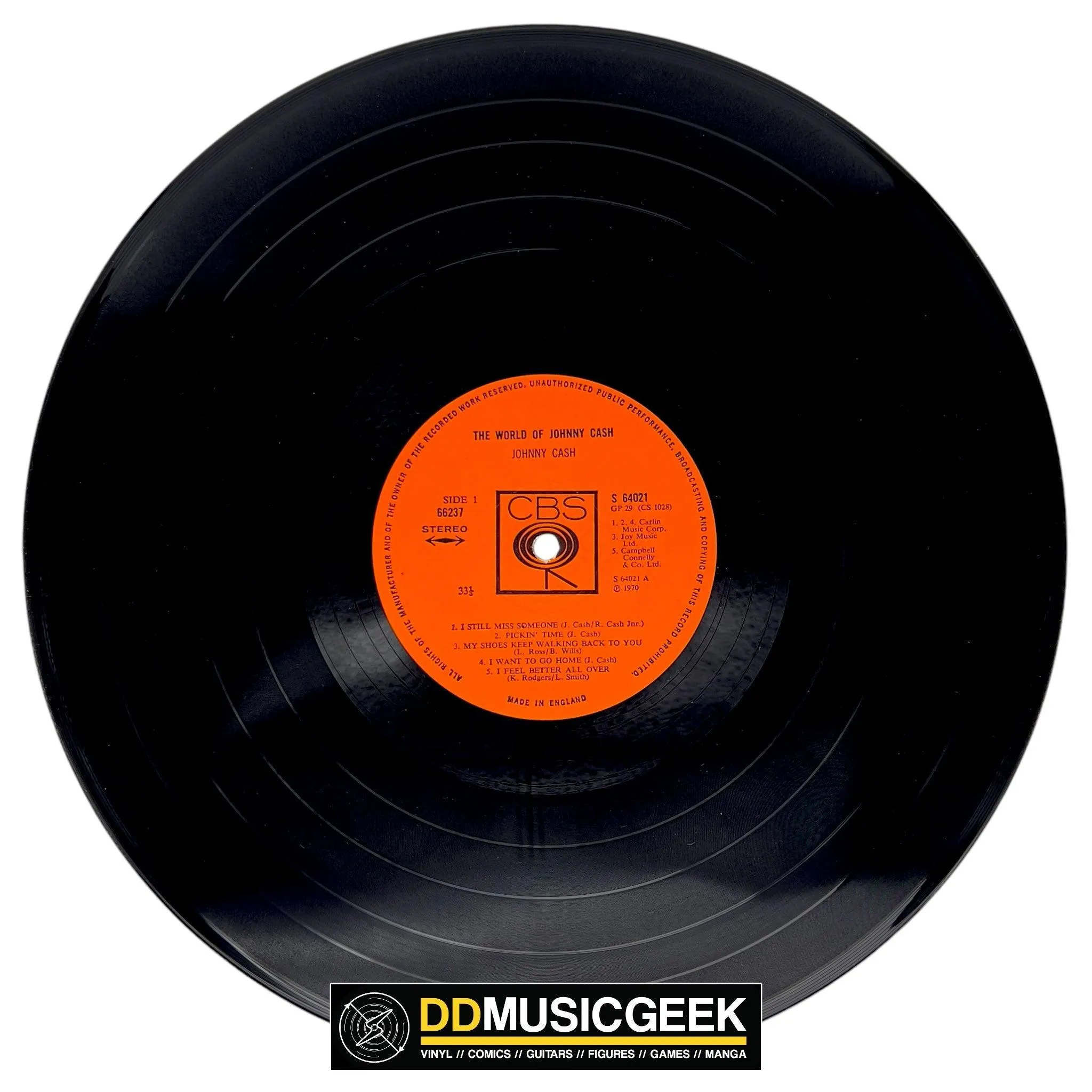 Johnny Cash: The World Of Johnny Cash (2xLP, Comp)