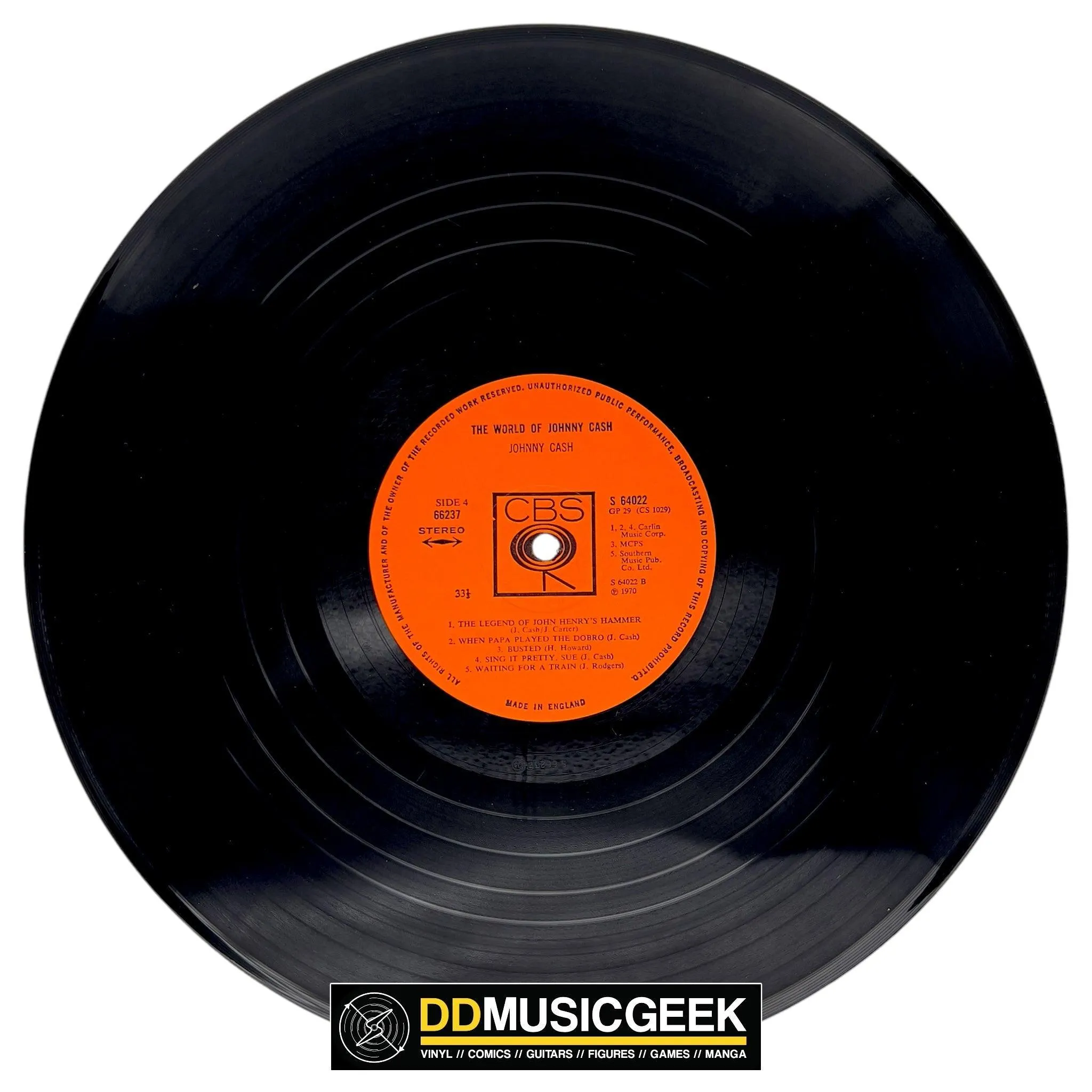 Johnny Cash: The World Of Johnny Cash (2xLP, Comp)