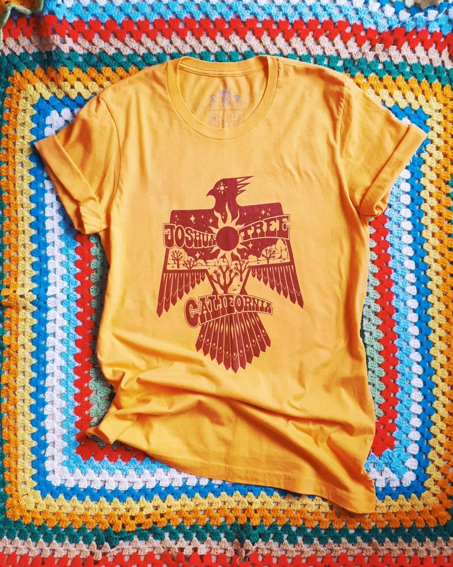 Joshua Tree Tee - Gold
