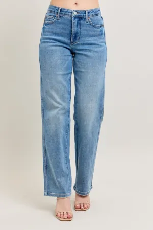 Judy Blue Vintage Wash Straight Jeans *TUMMY CONTROL*