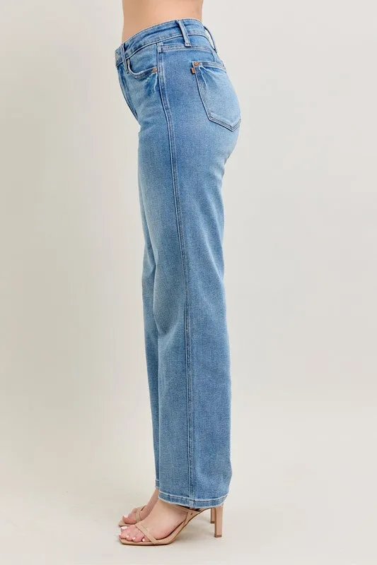 Judy Blue Vintage Wash Straight Jeans *TUMMY CONTROL*