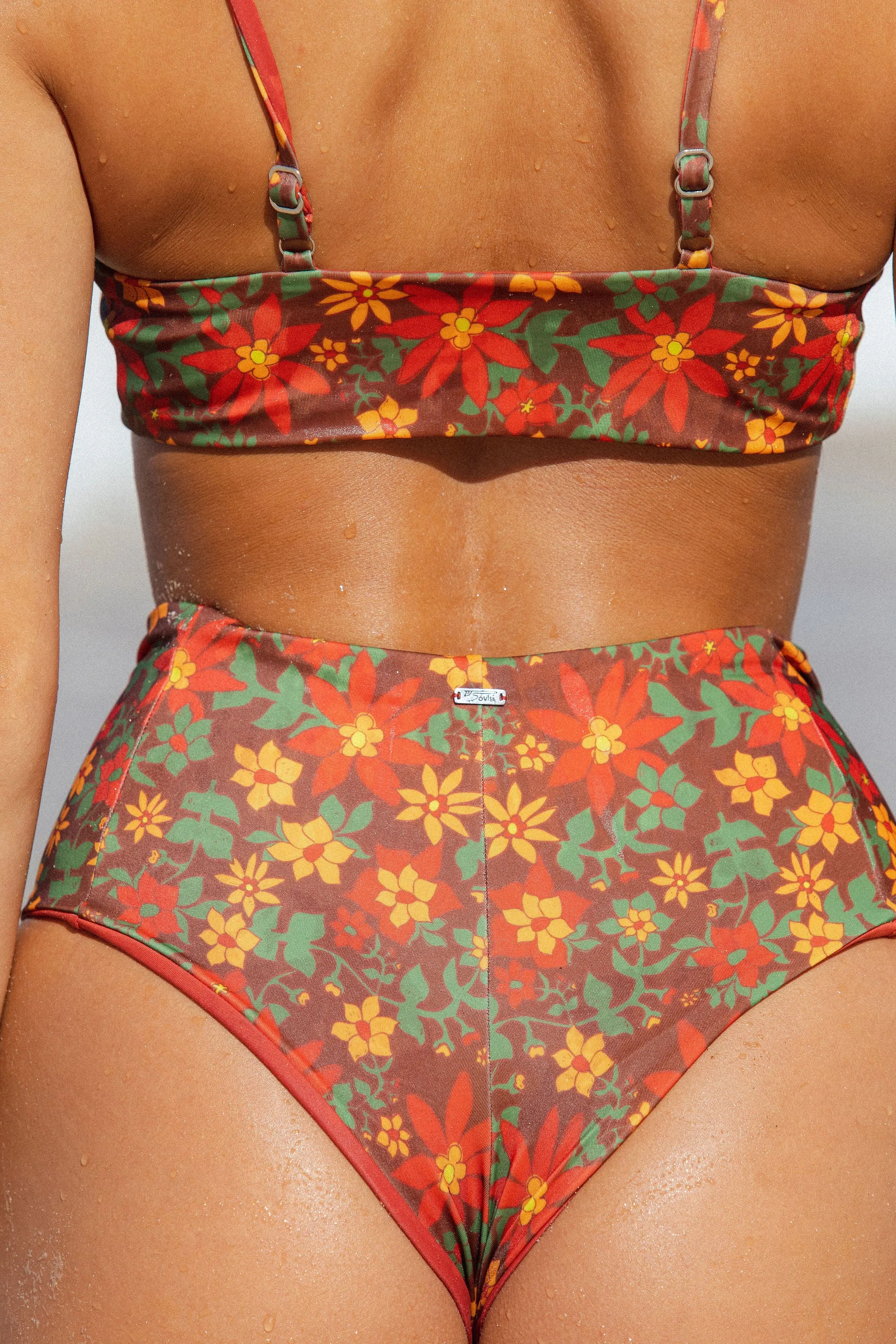 Kailani Bottoms | Reversible | Desert Myrtle & Burnt Orange