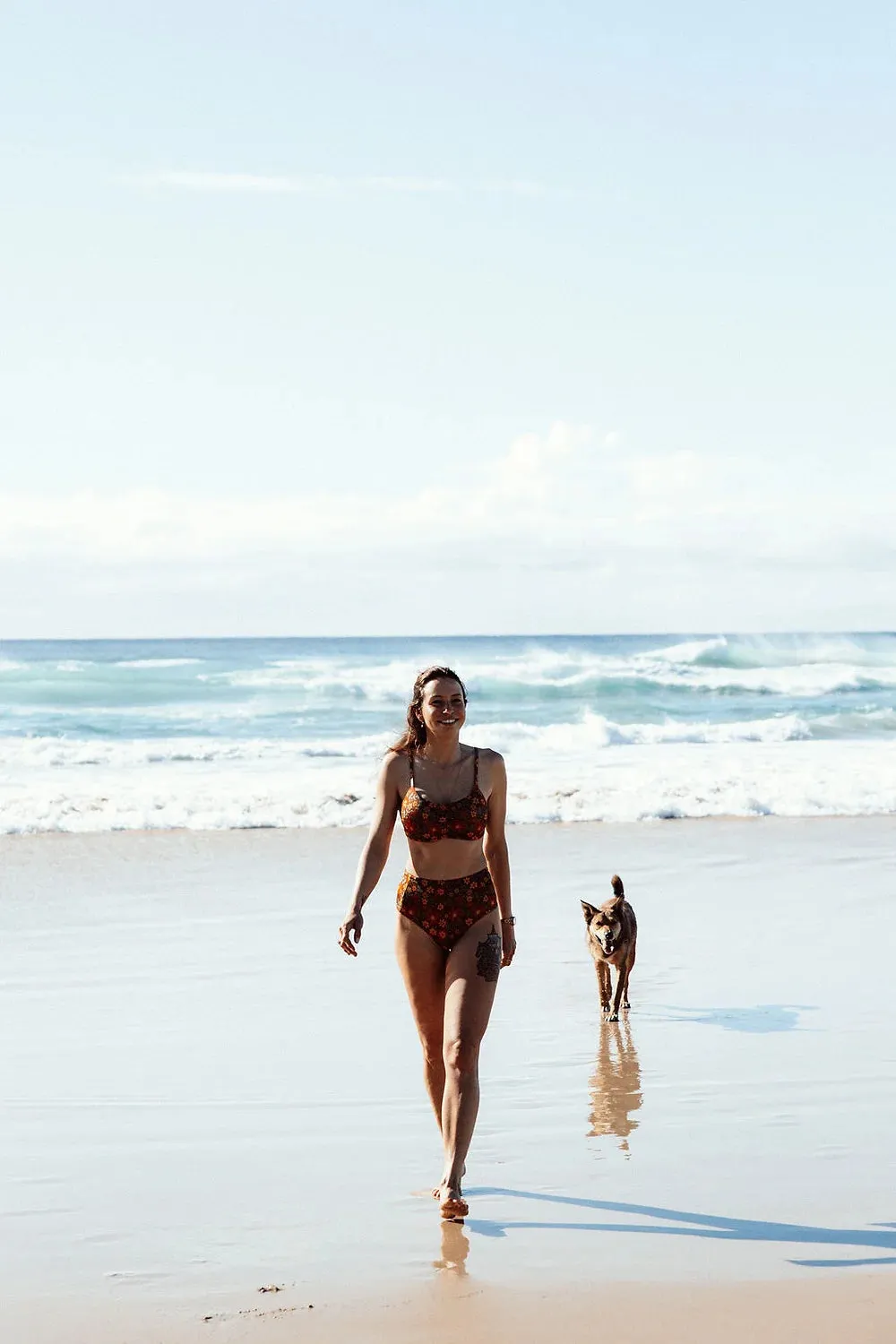 Kailani Bottoms | Reversible | Desert Myrtle & Burnt Orange