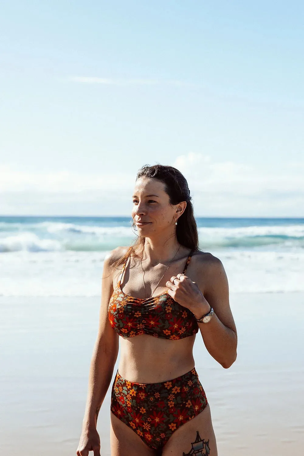 Kailani Bottoms | Reversible | Desert Myrtle & Burnt Orange