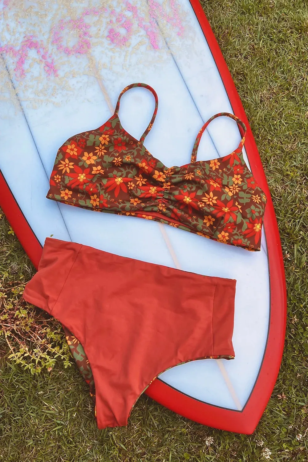 Kailani Bottoms | Reversible | Desert Myrtle & Burnt Orange